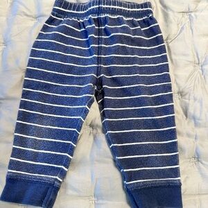 Disney Navy Striped Kids Joggers